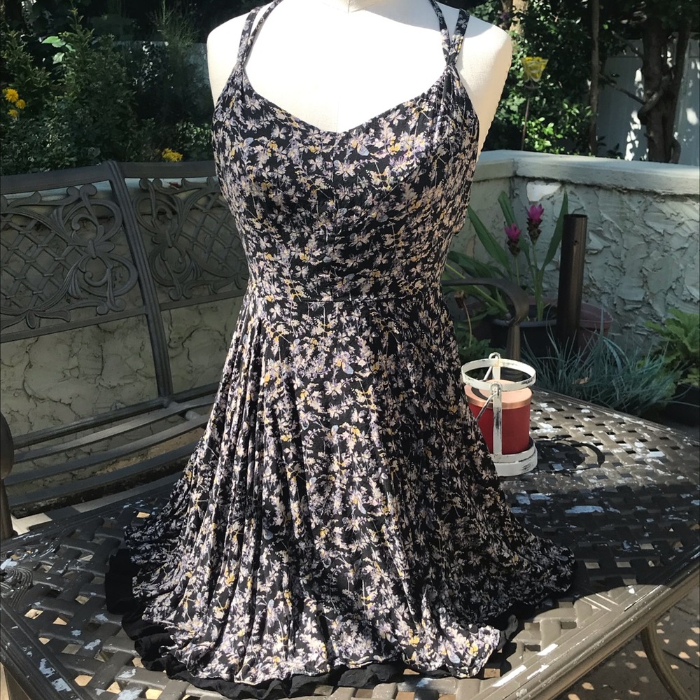 Strapped back Kimchi Blue mini dress